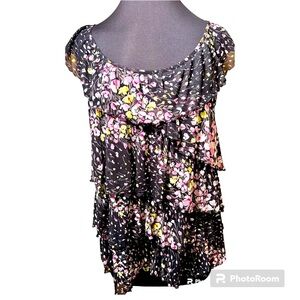 APT. 9 size large nylon tiered top